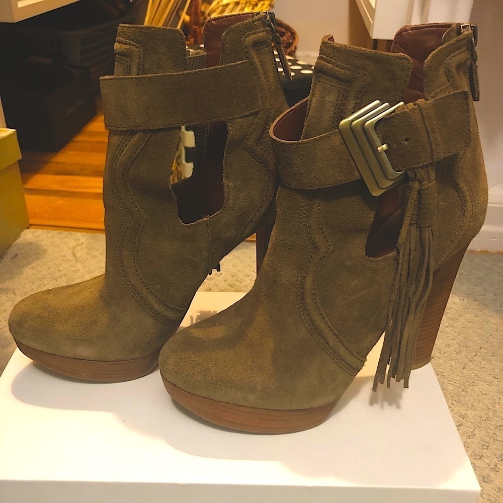 Boutique 9 suede booties - Picture 3 of 6